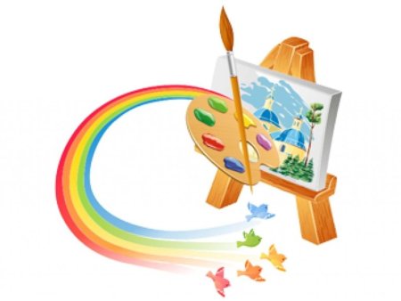 Дети рисуют рисунок