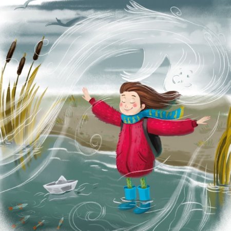 Экологически чистое поселение рисунок