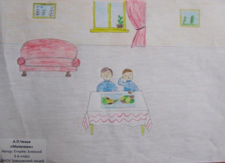 Чехов мальчики Чечевицын