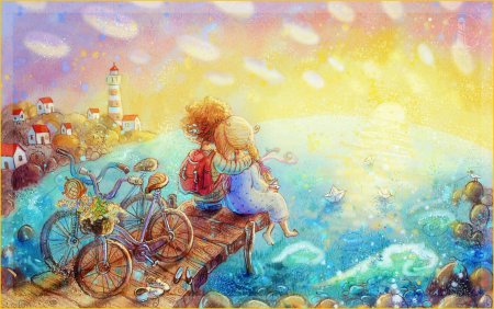 Анастасия Столбова сказочные акварели