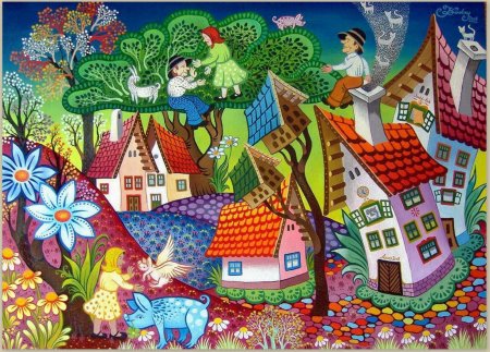 Детские рисунки на тему сказки