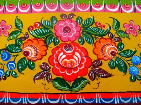 Городецкая роспись русский народный промысел