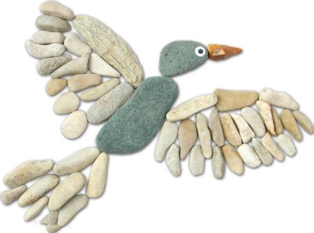 Выкладывание фигур из камней