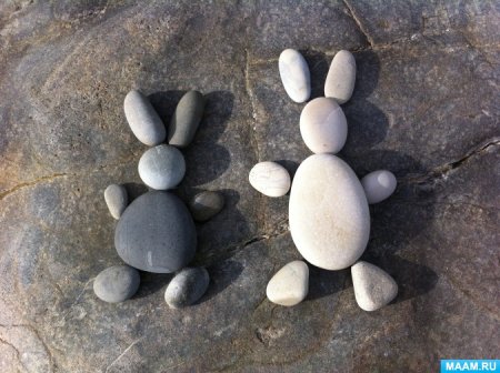 Фигурки из камней для детей