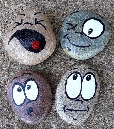 Композиция из камешков