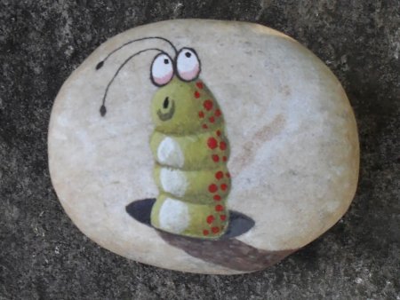 Роспись на камнях