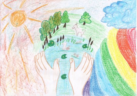 Рисуем природу Сибири