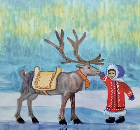 Рисунки на тему природа Сибири