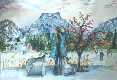 Сибирские этнические рисунки