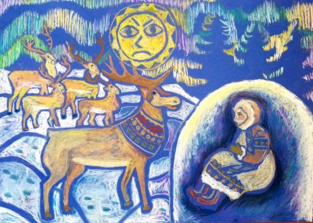 Рисунок на тему природа Башкирии