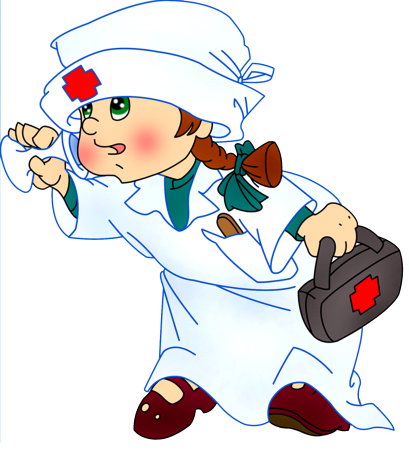 Медицинский работник мультяшная