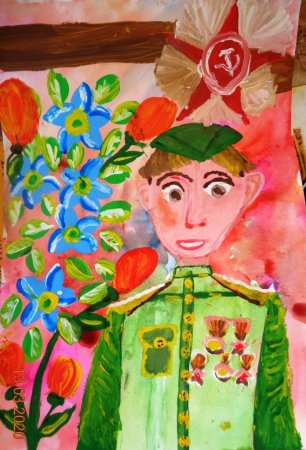 Рисунок солдату