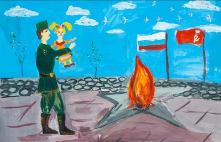 Красивые рисунки на военную тему