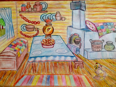 Внутренний мир русские изби