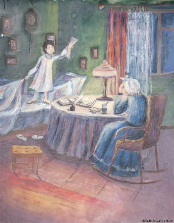 Картина няни Александр Сергеевич Пушкин