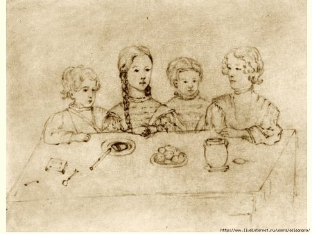 Александр Сергеевич Пушкин в детстве