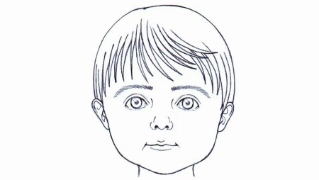 Рисование лица человека для детей