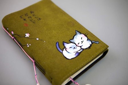 Блокнот с котиком