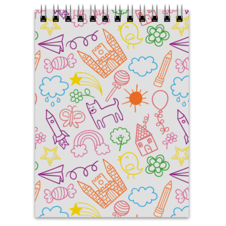 Обложка для блокнота для детей