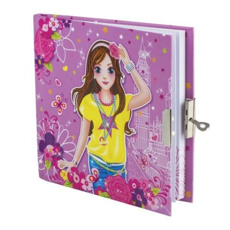 БРАУБЕРГ блокнот с замком