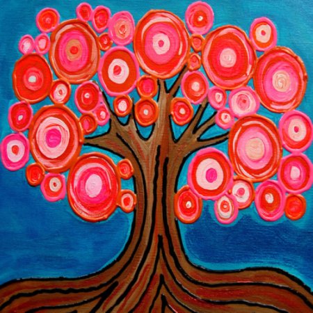 Рисование «сказочное дерево» (т.с.Комарова)