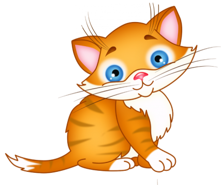 Котенок мультяшный