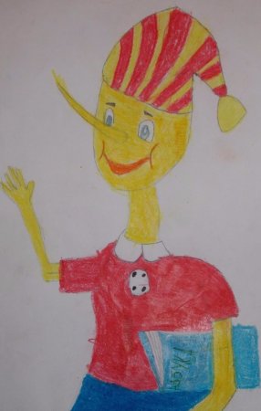 Рисование Буратино