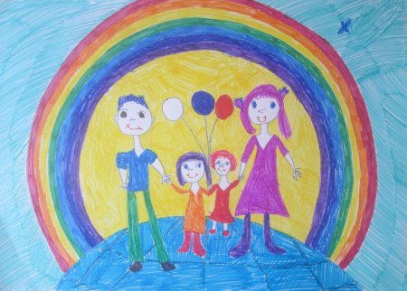 Семья рисунок