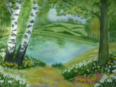 Рисунок на тему природа