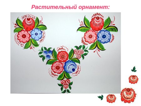 Городец роспись орнамент