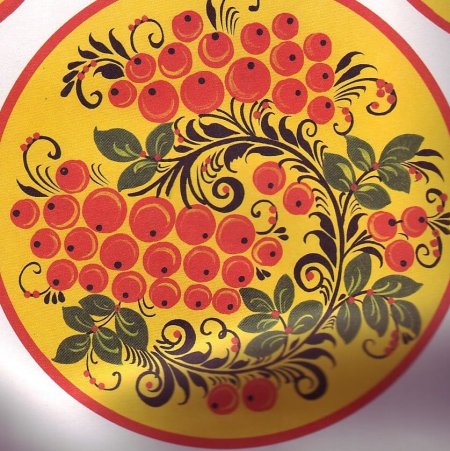 Хохломская роспись рябина