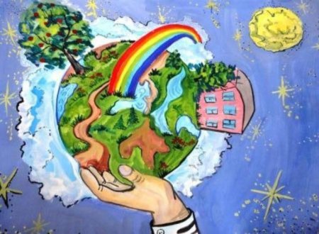 Зеленая Планета земля глазами детей