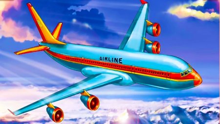 Мультяшные самолеты