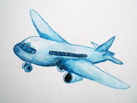 Военный самолет для детей