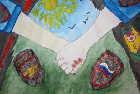 Детские рисунки о Республике Коми