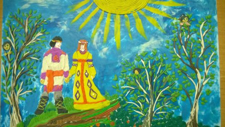 Рисование башкирского орнамента в подготовительной группе