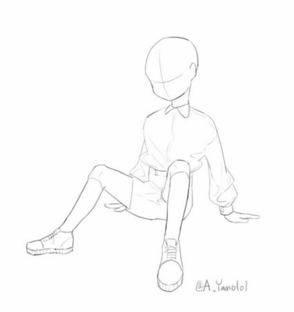 Набросок мальчика