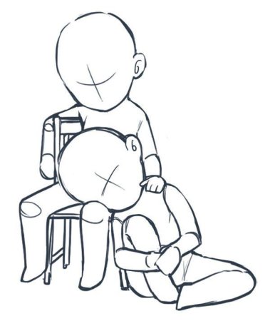 Фигура человека с натуры