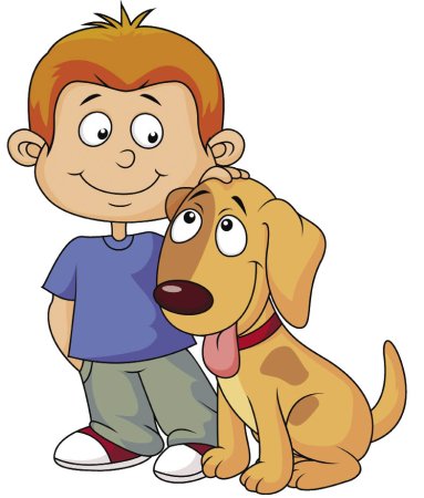 Человек с собакой мульт