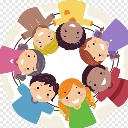 Детки в кругу мультяшные