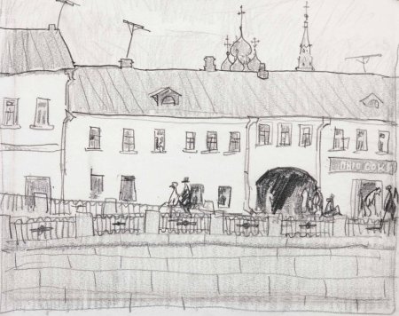 Зарисовки старой Москвы