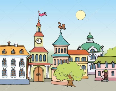 Площадь сказочного города
