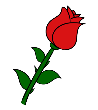 Розочка рисунок