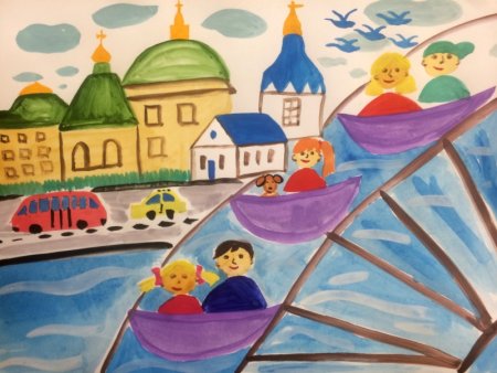 Конкурс рисунков мой город