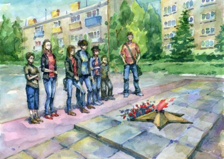 Рисунки на тему связь поколений