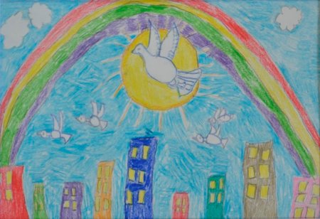 Мир глазами детей рисунки