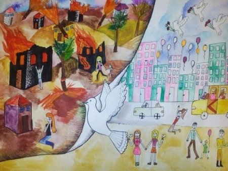 Рисунок ко Дню города