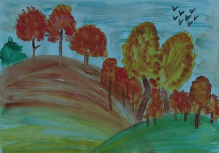 Рисунок осень