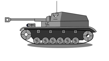 Нарисовать танк Геранд