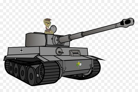 Танк мультяшный